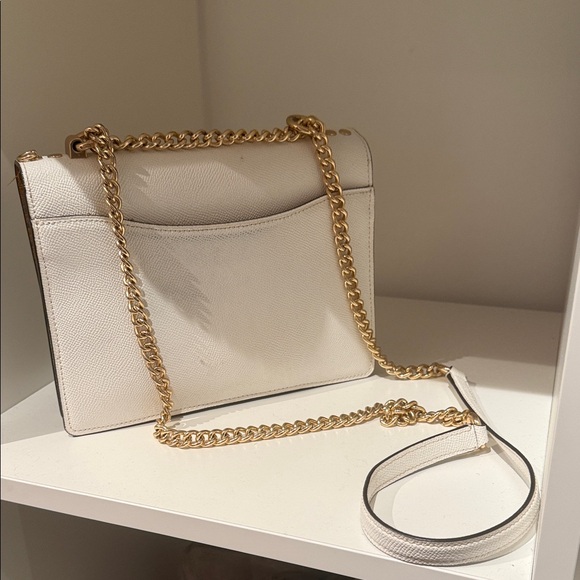 Coach Cream Crossbody Bag with Gold Accents - Picture 2 of 6
